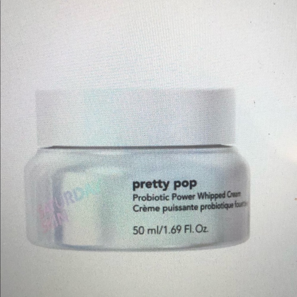 Saturday Skin Pretty Pop Probiotic Power Whipped Cream 50ml Brand New In Box